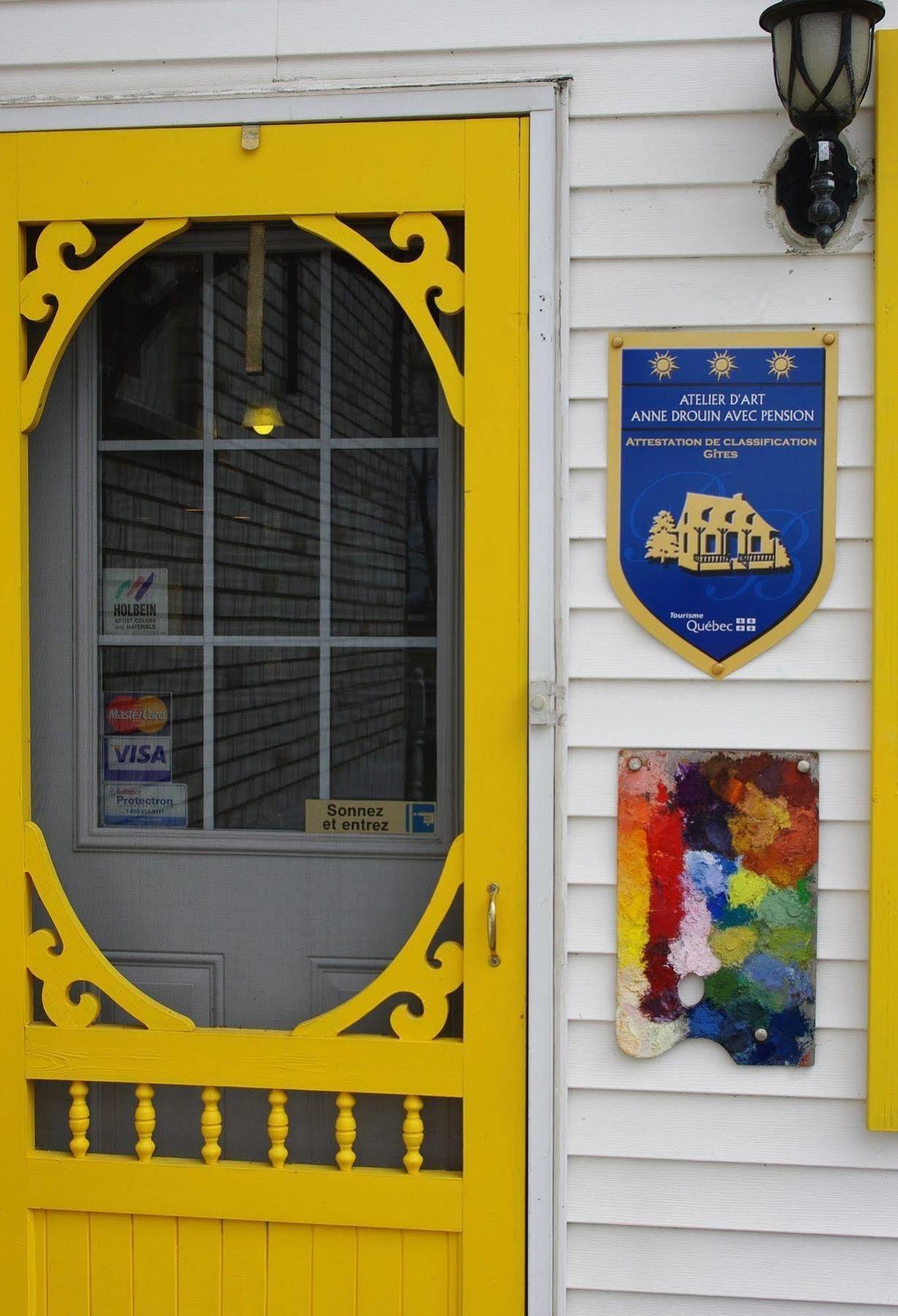 Atelier Galerie Anne Drouin Peinture & Pension Sainte-Julie Exterior foto