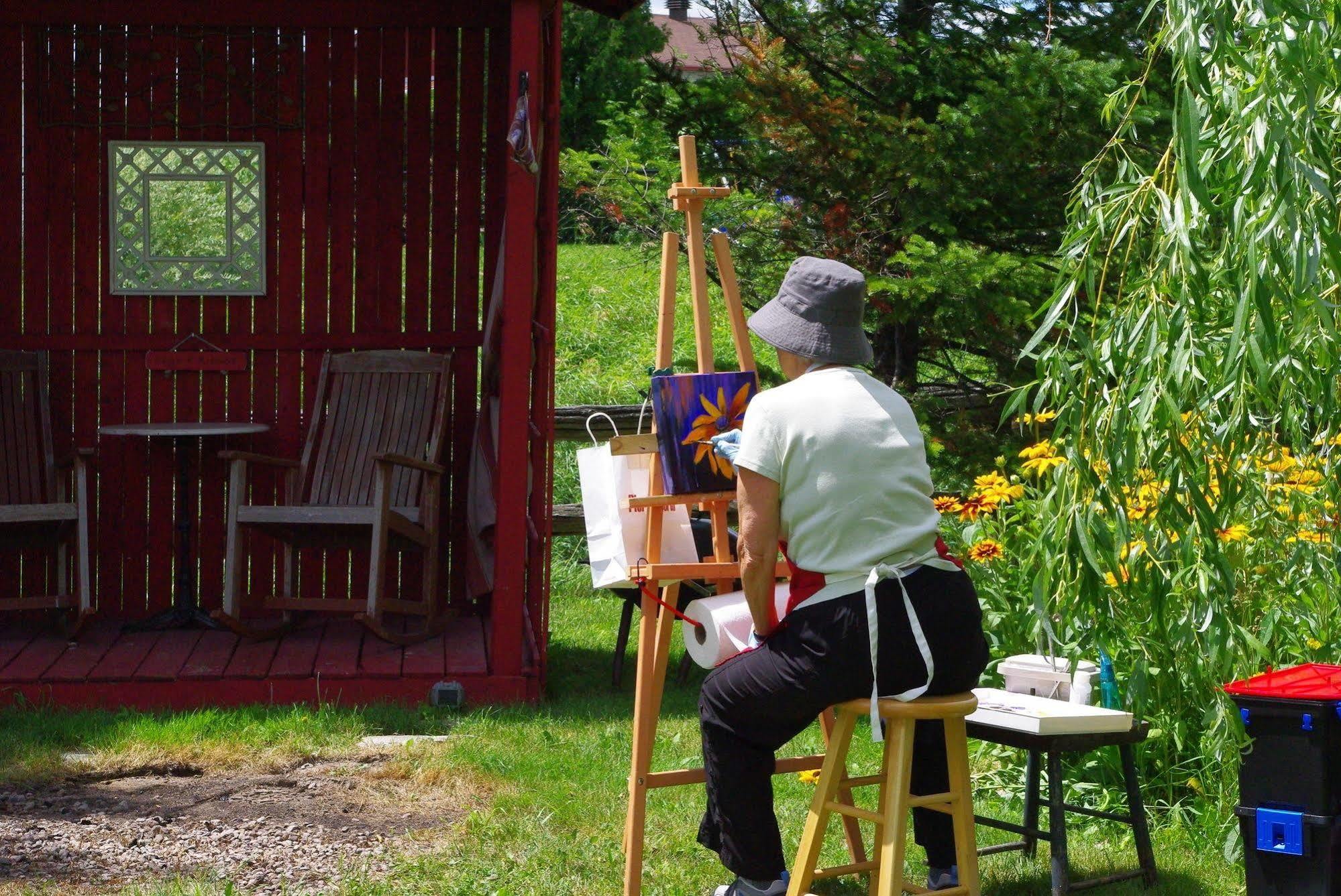 Atelier Galerie Anne Drouin Peinture & Pension Sainte-Julie Exterior foto